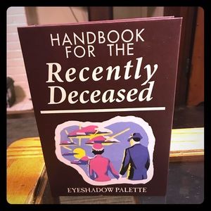 Beetlejuice makeup pallet